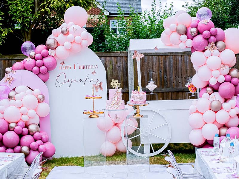 Balloon arches in Kent | Trix Luxe Designs gallery image 5